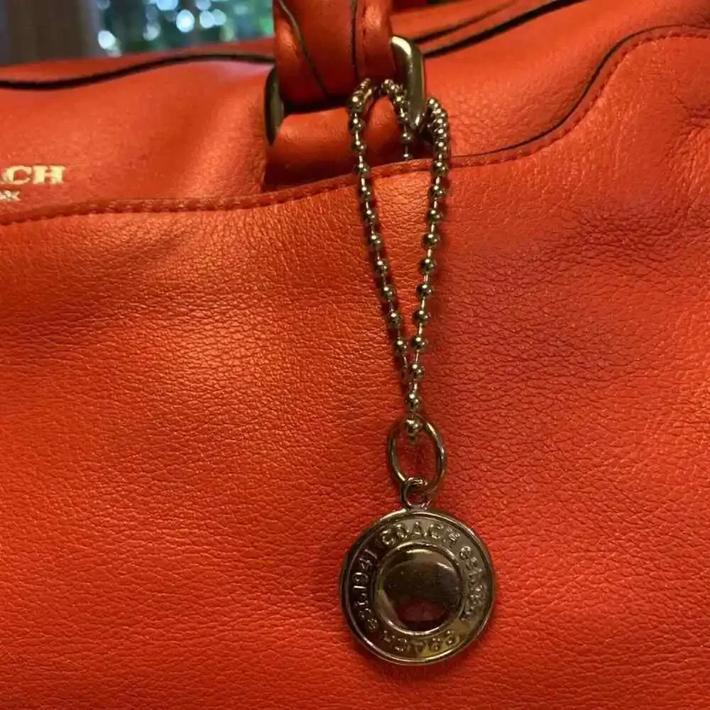 COACH Est. 1941 Silver Metal 7/8